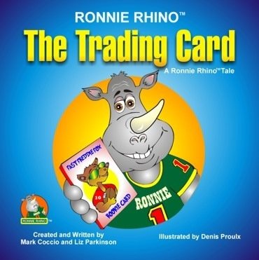 Cover of Ronnie Rhino: The Trading Card